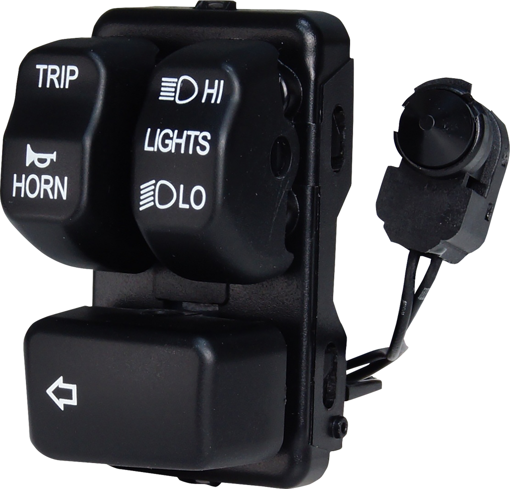 DRAG SPECIALTIES Control Module - Left - Black 78591B