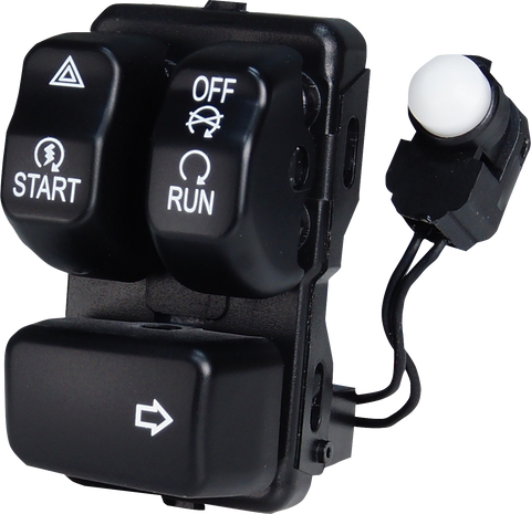 DRAG SPECIALTIES Control Module - Right - Black 78590B