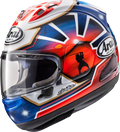 ARAI HELMETS Corsair-X Helmet - Dani Samurai-2 - Blue - Large 0101-15776