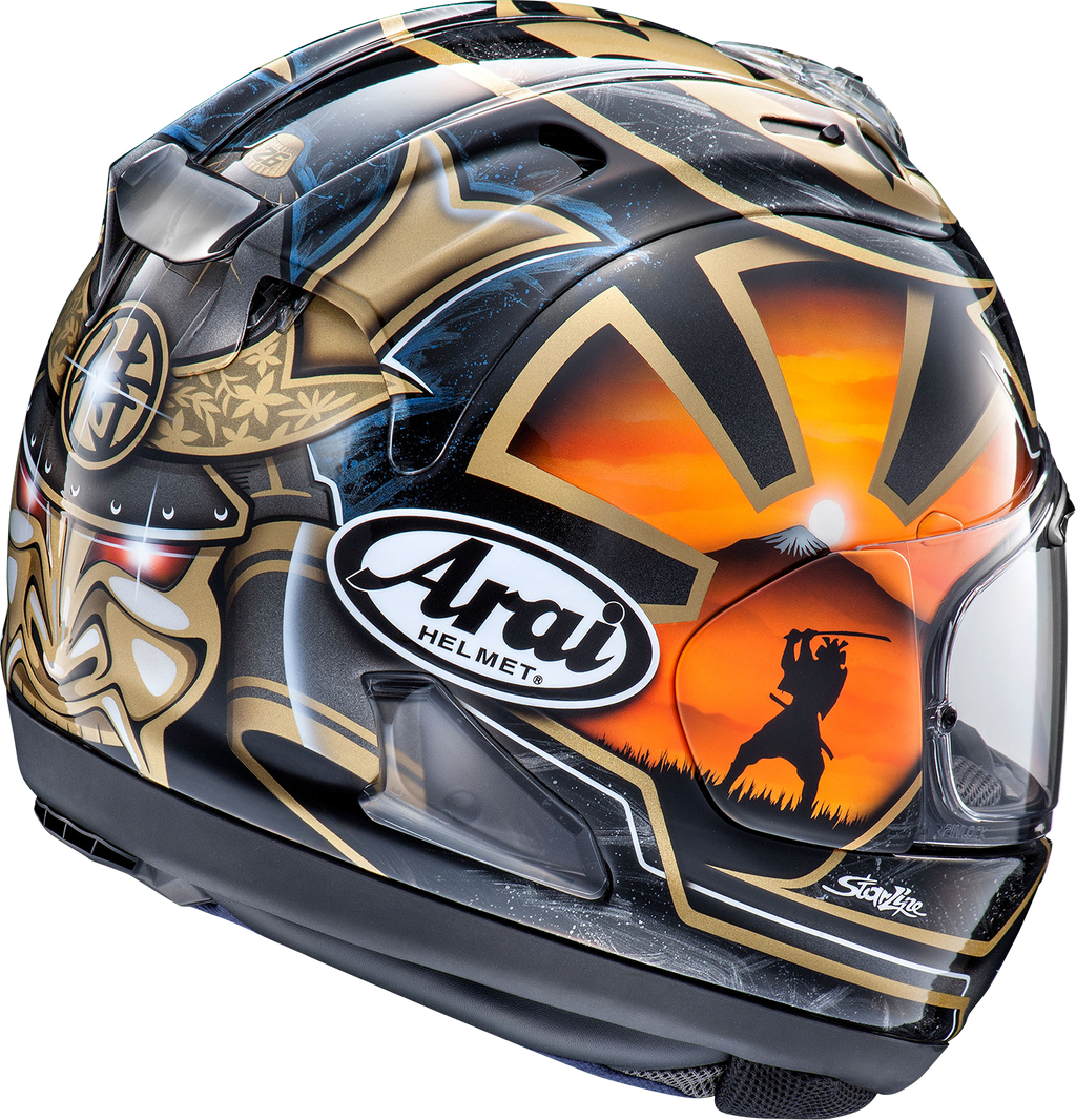 ARAI HELMETS Corsair-X Helmet - Dani Samurai-2 - Black - Large 0101-15770