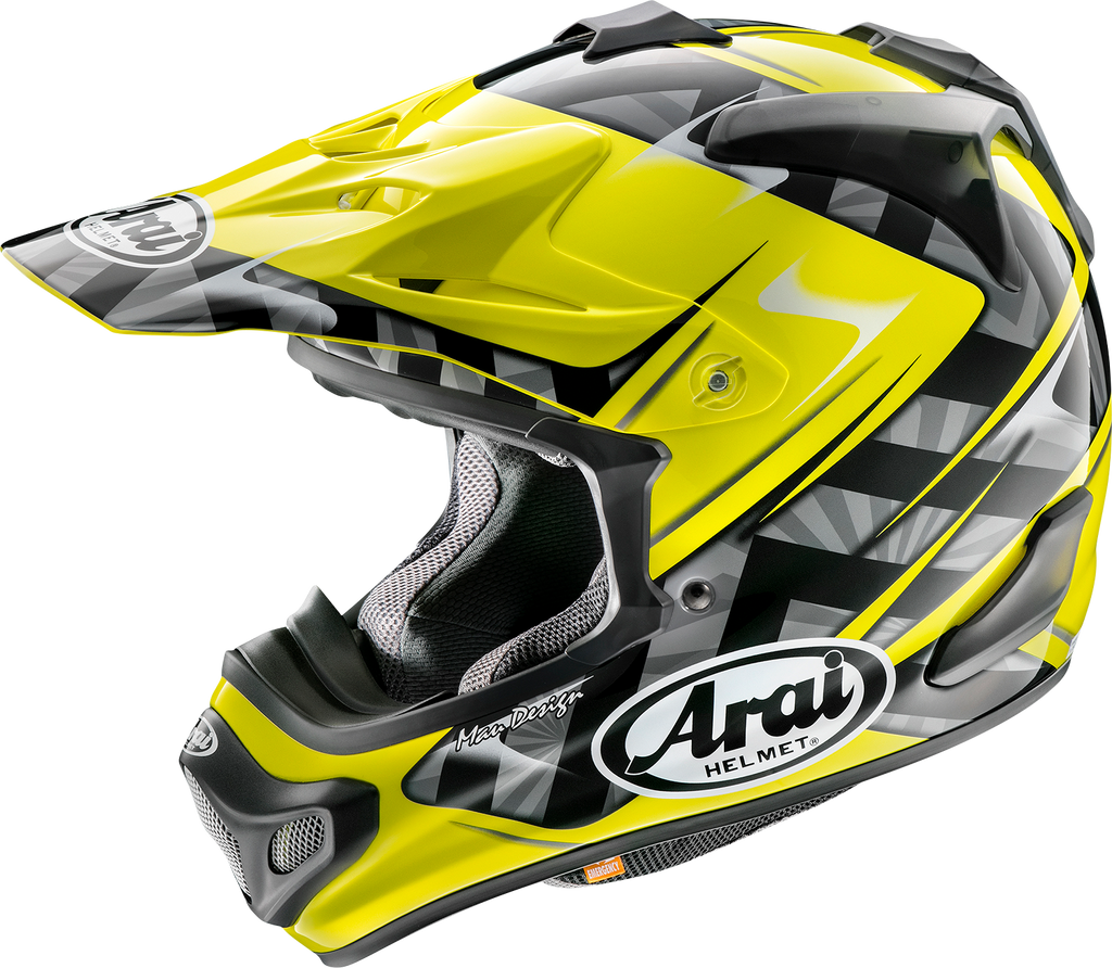 ARAI HELMETS VX-Pro4 Helmet - Scoop - Yellow - XL 0110-8200