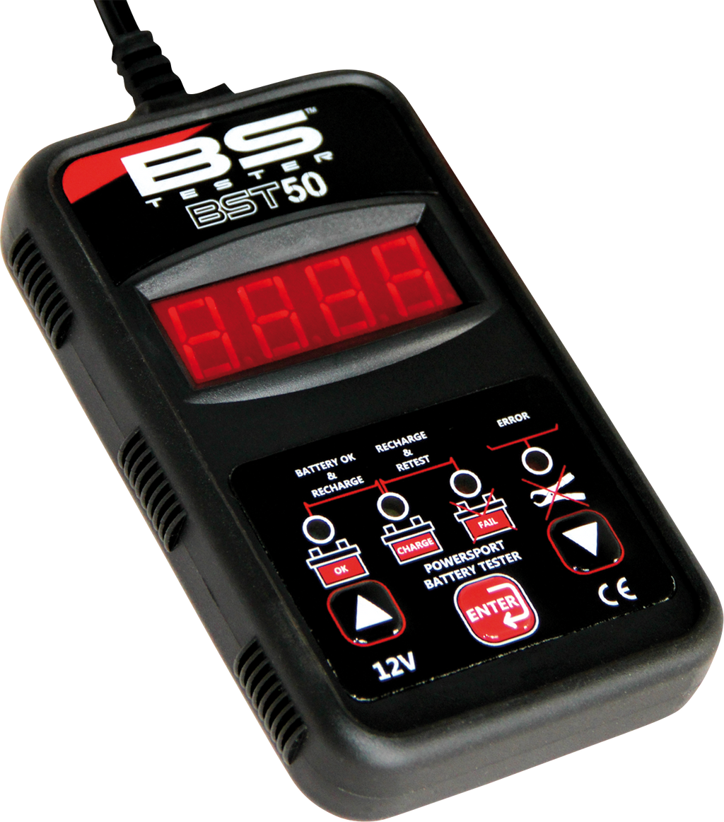 BS BATTERY Battery Tester with LED Display 700517