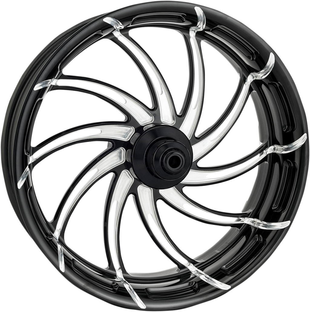 PERFORMANCE MACHINE (PM) Wheel - Supra - Front/Dual Disc - No ABS - Platinum Cut* - 21"x3.50" - '14+ FL 12027106SUPAJBP