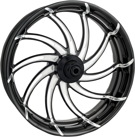 PERFORMANCE MACHINE (PM) Wheel - Supra - Front/Dual Disc - No ABS - Platinum Cut* - 21"x3.50" - '14+ FL 12027106SUPAJBP
