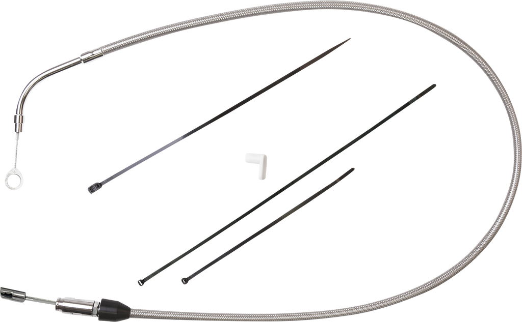 DRAG SPECIALTIES Clutch Cable - Upper - 41" - Stainless Steel 5323502HE
