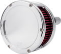 FEULING OIL PUMP CORP. Air Cleaner - BA Series - Chrome - Solid Cover - Red - M8 5437