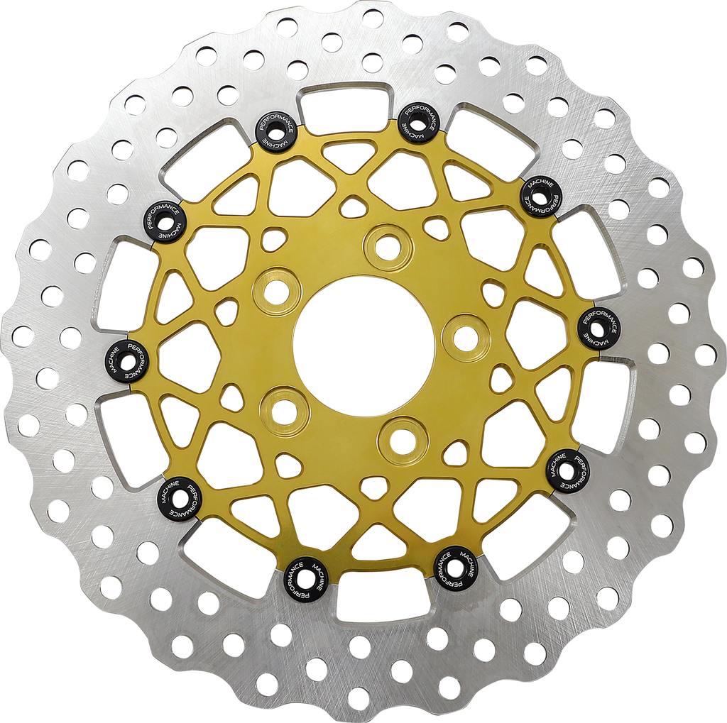 PERFORMANCE MACHINE (PM) Rear Speedstar Rotor - 11.5" - Gold 0133-1539S-G