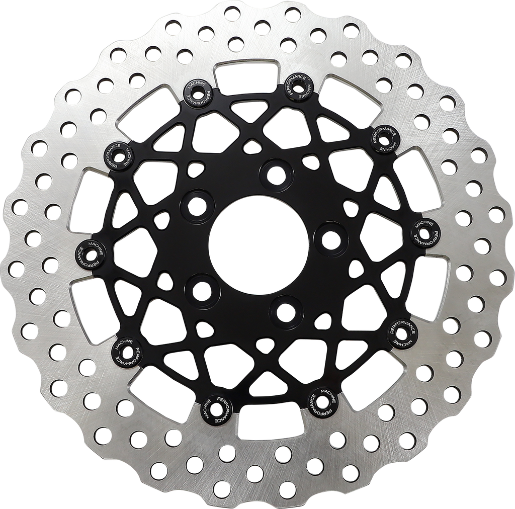 PERFORMANCE MACHINE (PM) Rear Speedstar Rotor - 11.5" - Black 0133-1539S-B
