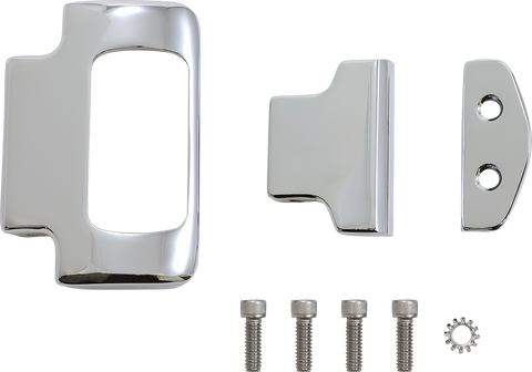 LA CHOPPERS Gauge Mount - Single - Chrome - Softail LA-7397-00C