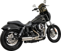 BASSANI XHAUST 2-into-1 Ripper Exhaust System with Super Bike Muffler - Stainless Steel 1D7SS