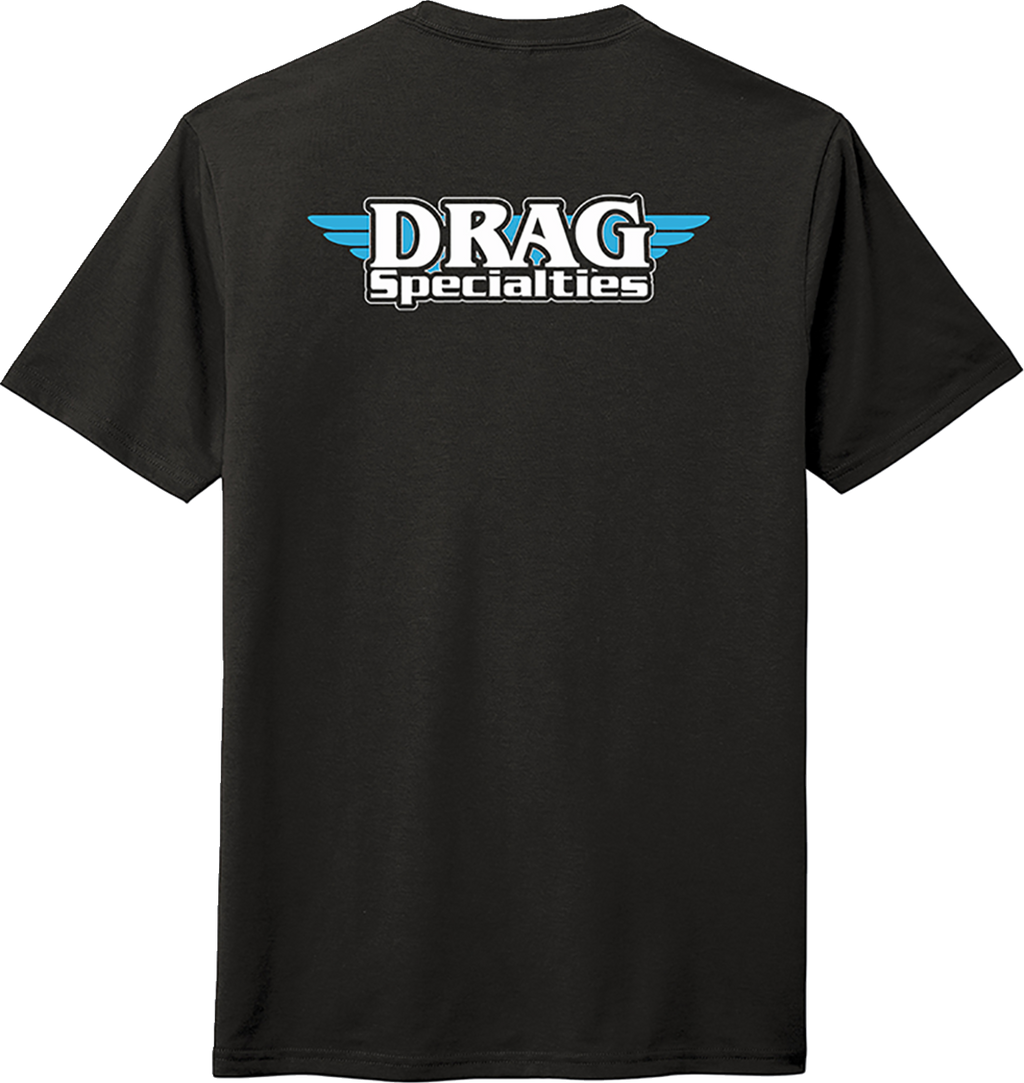 DRAG SPECIALTIES Drag Specialties Slim T-Shirt - Black - Small 3030-23622
