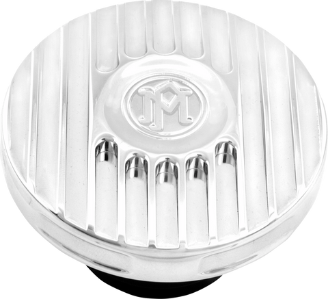 PERFORMANCE MACHINE (PM) Fuel Cap - Grill - Chrome 0210-2071GRL-CH