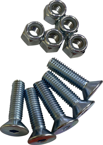 DRAG SPECIALTIES Screws - Rotor with Nut - 3/8"-16 039-0402N