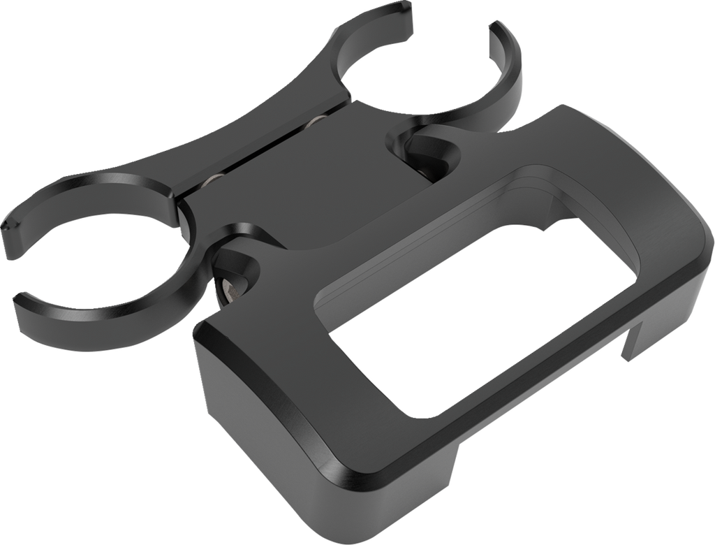 LA CHOPPERS T-Bar Gauge Mount - Black - 1.50" Diameter LA-7398-20B