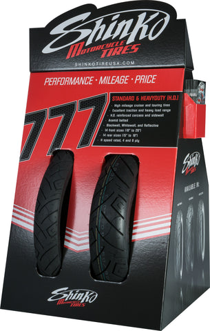 Tire Display Shinko 777 Corrugated