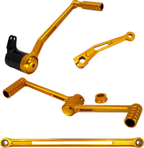 ARLEN NESS SpeedLiner Foot Control Kit w/ Heel/Toe Shifter - Gold 420-101