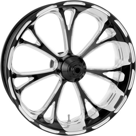 PERFORMANCE MACHINE (PM) Wheel - Virtue - Rear/Single Disc - No ABS - Platinum Cut* - 18"x5.50" - '09+ FLT 12707814PVIRBMP