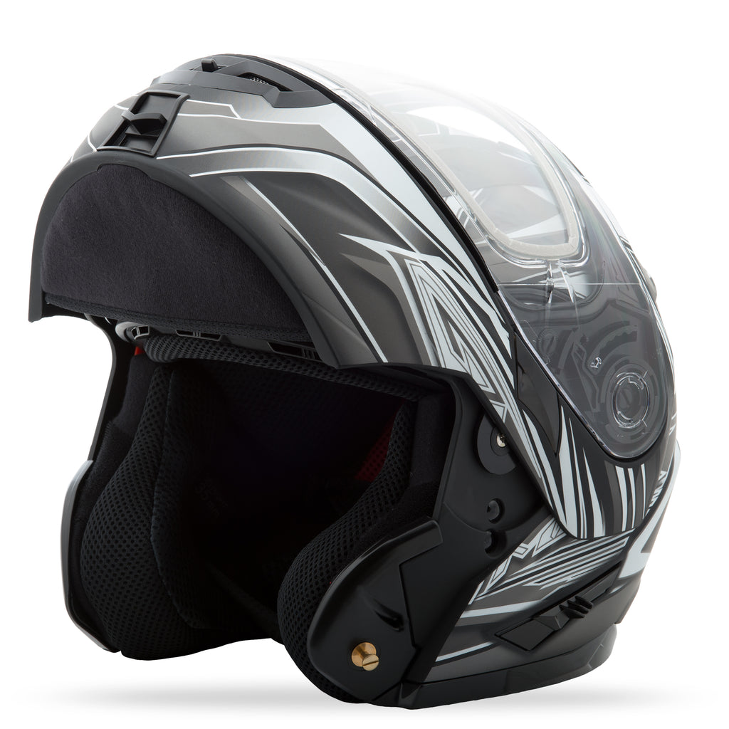 Gm 64s Modular Helmet Carbide Gloss Black/Dark Silver X