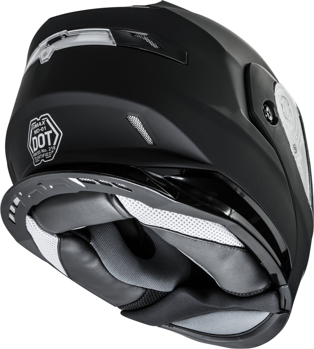 Md 01s Modular Snow Helmet Matte Black Md