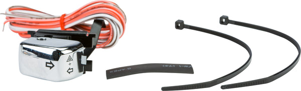 くろすけ Right T/Signal Chr Blk Ltrs Replaces OEM 71591 96 – Hog
