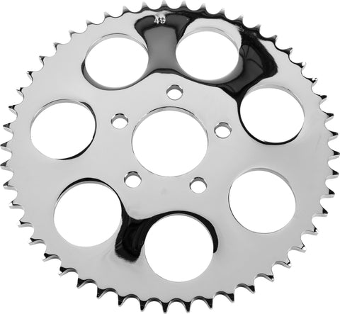 Chrome Rear Sprocket 49t Dished Big Twin 00 13
