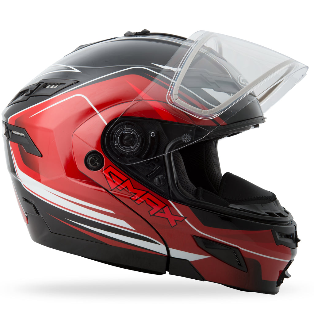 Gm 54s Modular Helmet Terrain Black/Red 3x