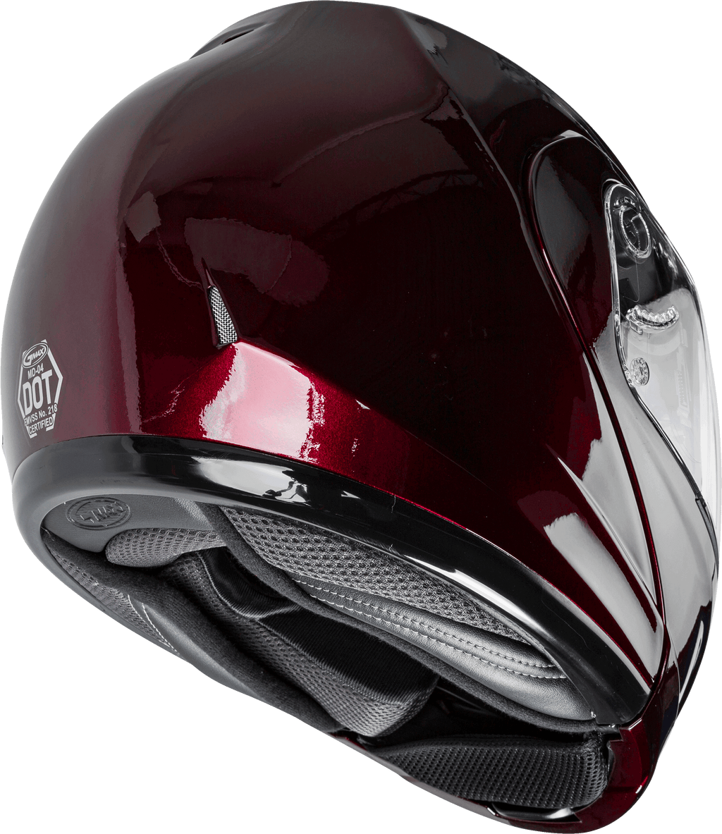 Md 04 Modular Helmet Wine Red Sm