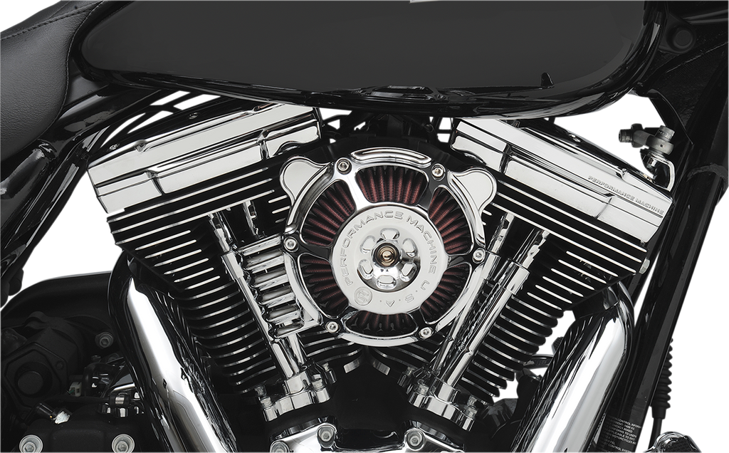 PERFORMANCE MACHINE (PM) Rocker Cover Box - Scalloped - Twin Cam 0177-2021-CH