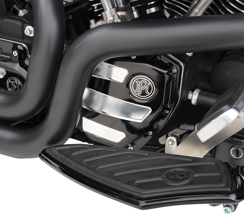 PERFORMANCE MACHINE (PM) Cam Cover - Scalloped Contrast Cut - Twin Cam 0177-2020-BM
