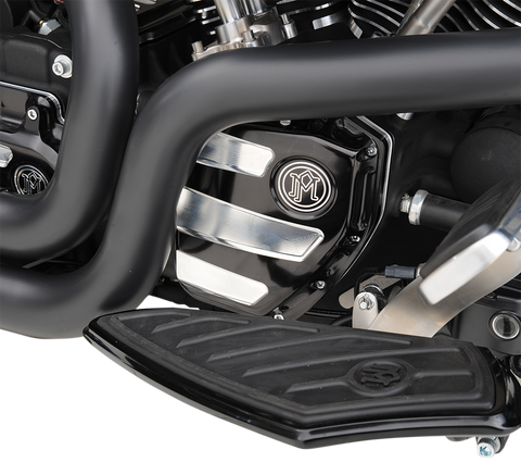 PERFORMANCE MACHINE (PM) Cam Cover - Scalloped Contrast Cut - Twin Cam 0177-2020-BM