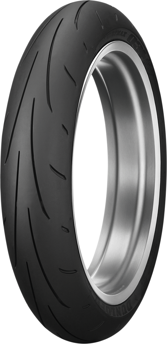 DUNLOP Tire - Q3+ - 120/70R17 - Front - (58W) 45036891