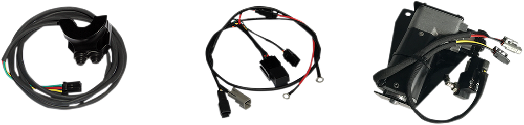 LEGEND SUSPENSION AIR-A M-Eight Softail AIR Suspension - Black - M8 1311-0156