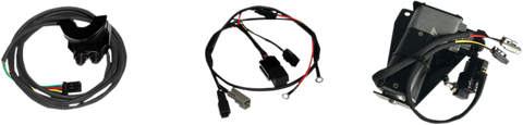 LEGEND SUSPENSION AIR-A M-Eight Softail AIR Suspension - Black - M8 1311-0156