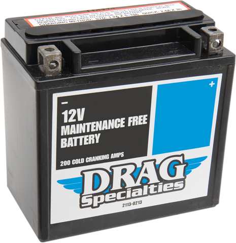 DRAG SPECIALTIES AGM Battery - YTX14LBS DTX14L-BS