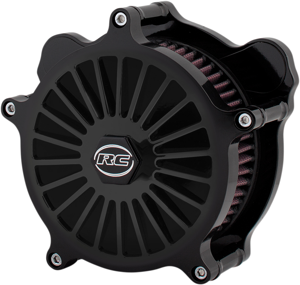 RC COMPONENTS Illusion Air Cleaner - Black AB-02B-126B