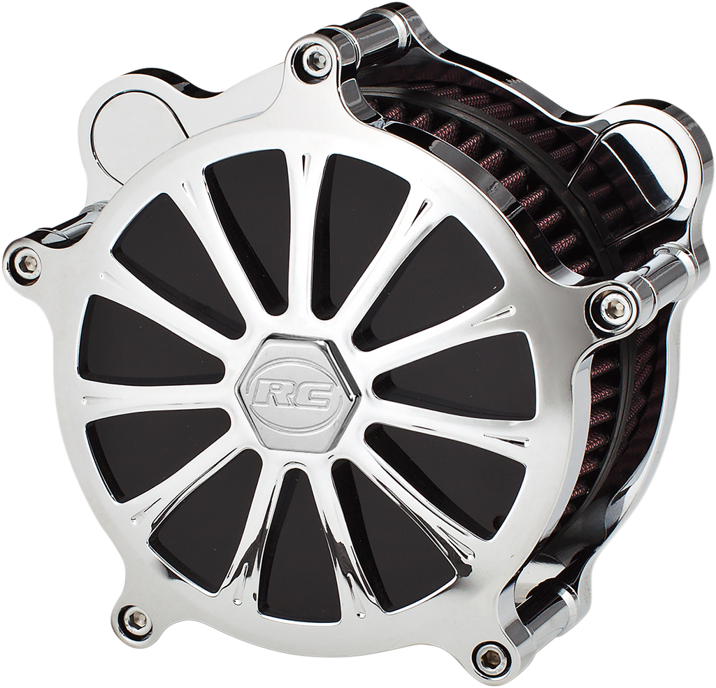 RC COMPONENTS Exile Air Cleaner - Chrome AC-02C-122C