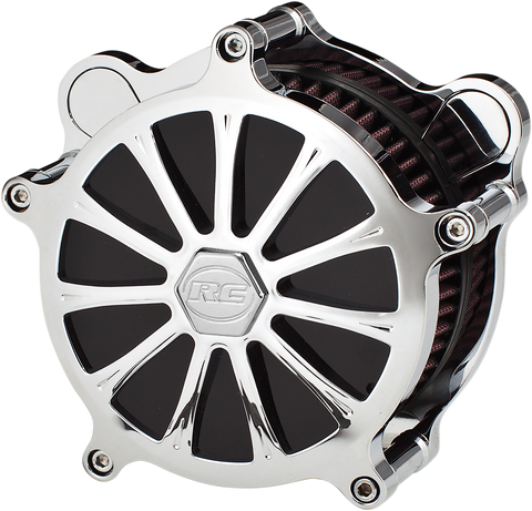 RC COMPONENTS Exile Air Cleaner - Chrome AC-02C-122C