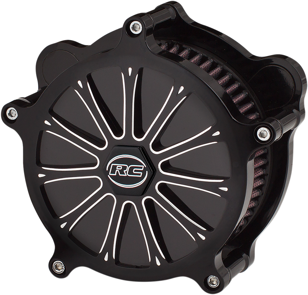 RC COMPONENTS Exile Air Cleaner - Black AB-09B-122E