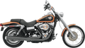BASSANI XHAUST Road Rage Exhaust - Black - Long - '06-'17 FXD 13121J