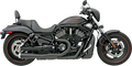 BASSANI XHAUST Road Rage 2:1 Exhaust - Black 1V22JB