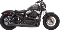 BASSANI XHAUST Mega Power Exhaust - Black 1X32RB