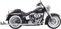 BASSANI XHAUST Fishtail Exhaust with Baffle - 36