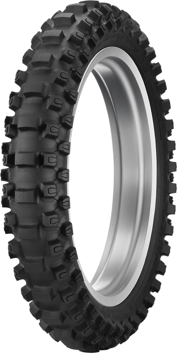 DUNLOP Tire - Geomax? MX33* - Rear - 120/80-19 - 63M 45234114