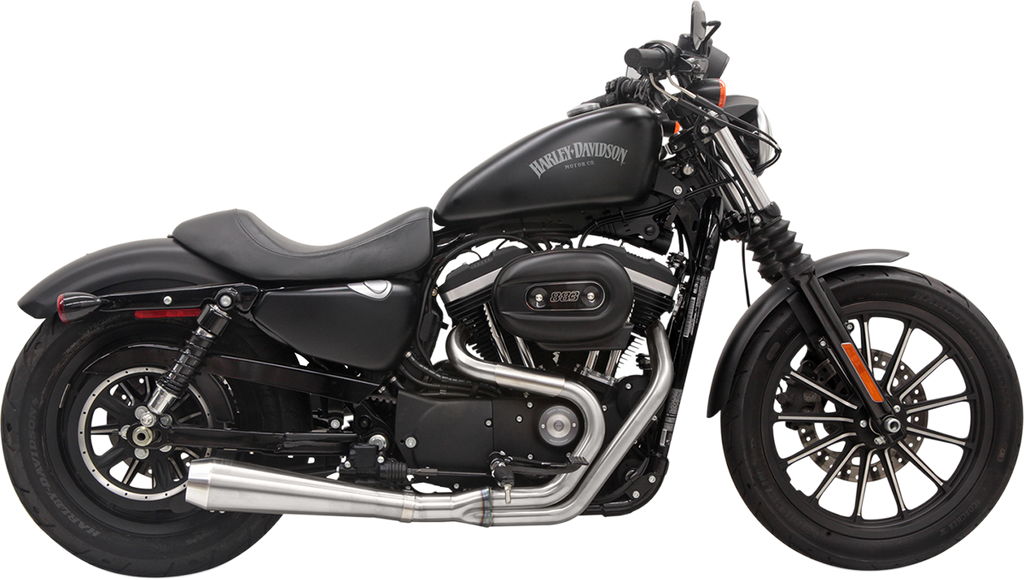 BASSANI XHAUST Road Rage 3 Exhaust - Stainless Steel - '04-'20 XL 1X52SS