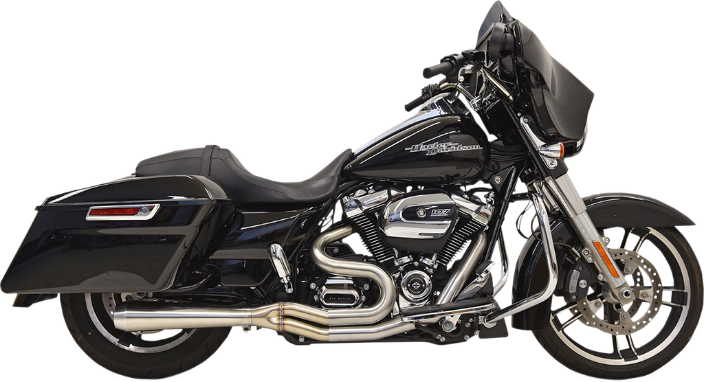 BASSANI XHAUST 2:1 Exhaust - Stainless Steel 1F22SS