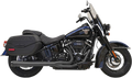 BASSANI XHAUST 2:1 Exhaust - Black 1S91RB