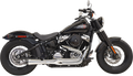 BASSANI XHAUST 2:1 Exhaust - Chrome 1S92R