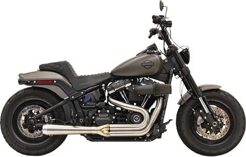 BASSANI XHAUST 2:1 Exhaust - Stainless Steel 1S92SS