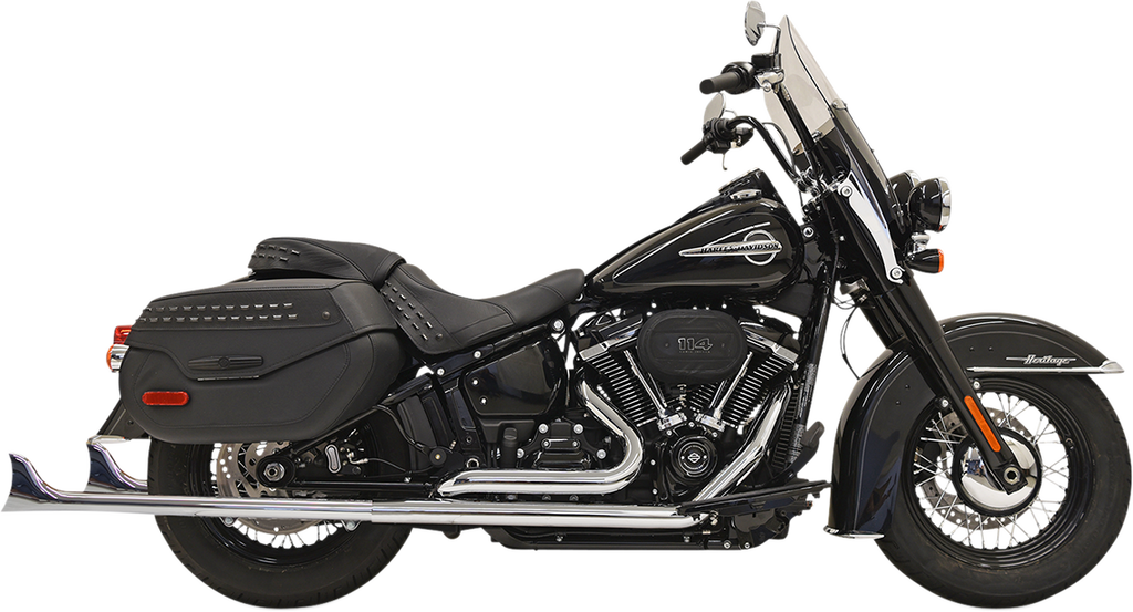 BASSANI XHAUST Fishtail Exhaust without Baffle - 33" 1S76E-33