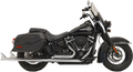 BASSANI XHAUST Fishtail Exhaust with Baffle - 33